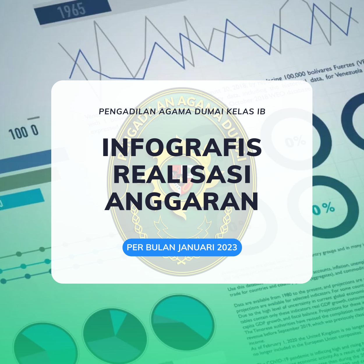 Infografis Realisasi Anggaran Bulan Januari Tahun 2023 Pengadilan Agama Dumai 0504 4355